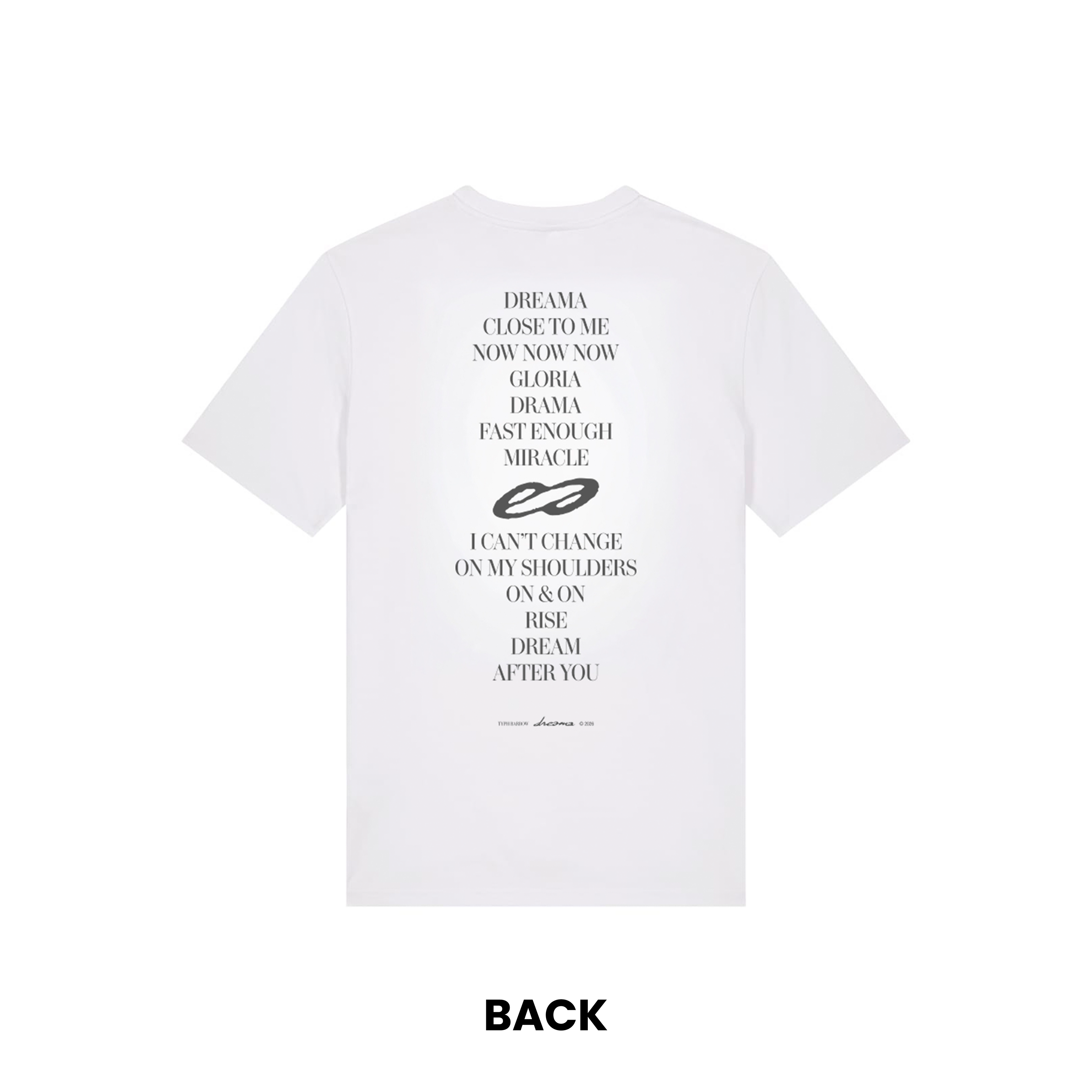 T-SHIRT - TRACKLIST